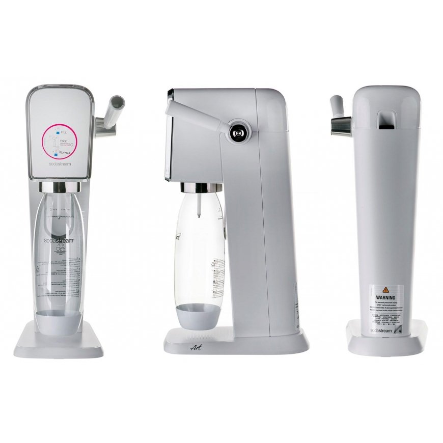 Gazuotų gėrimų gaminimo aparatas SodaStream ART, baltas – 10