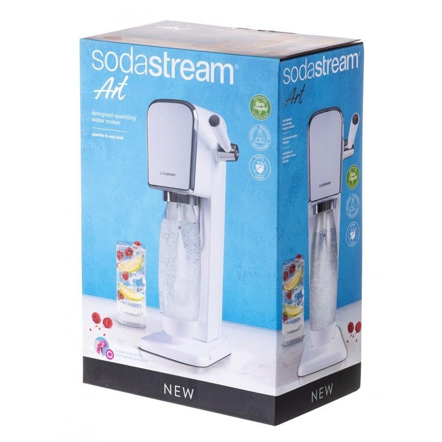 Gazuotų gėrimų gaminimo aparatas SodaStream ART, baltas – 13