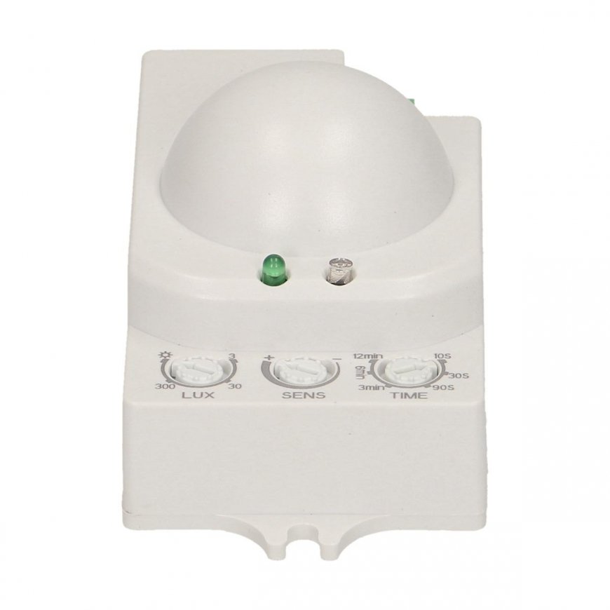 Orno Mikrobangų judesio jutiklis 5.8GHz 1200W 360 ° 3-2000 lx balta (OR-CR-208) – 9
