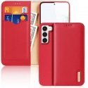 Dux Ducis Hivo dėklas Samsung Galaxy S23 + atverčiamas dangtelis dėklas stovas RFID blokuojantis raudonas Dux Ducis Hivo dėklas Samsung Galaxy S23 + atverčiamas dangtelis dėklas stovas RFID blokuojantis raudonas