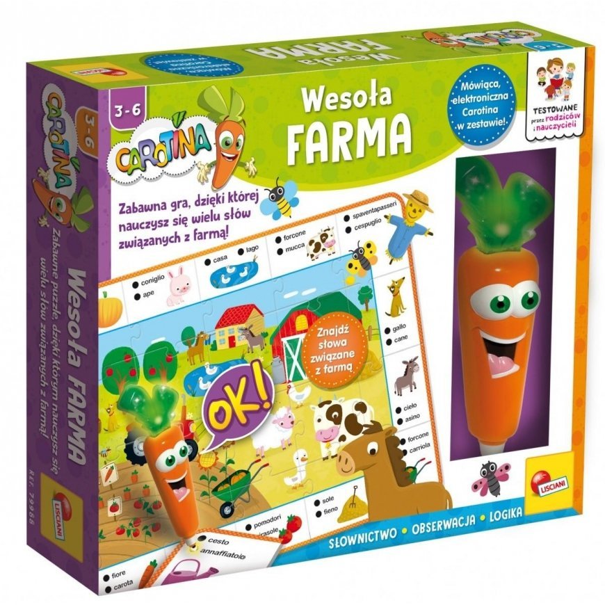Lisciani Talking Carotina on the farm – 2