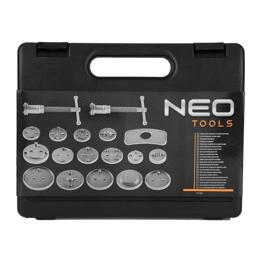 Neo Set of manual spacers for brake calipers 18 pcs. 11-122 – 7