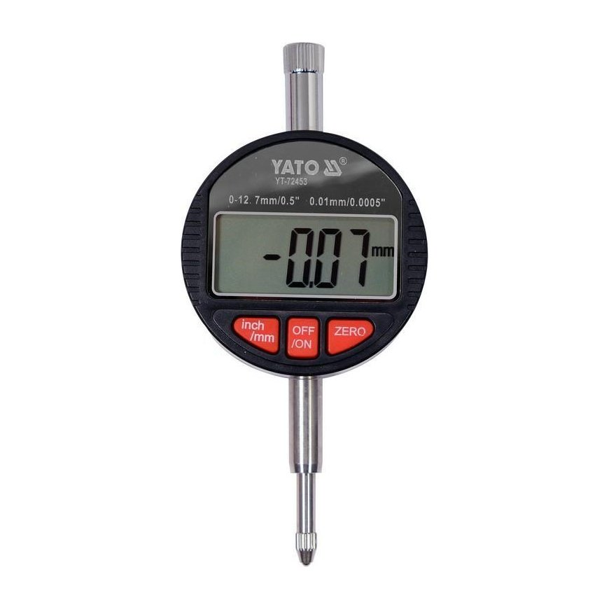 YATO ELECTRONIC DIAL GAUGE 0-12.7mm