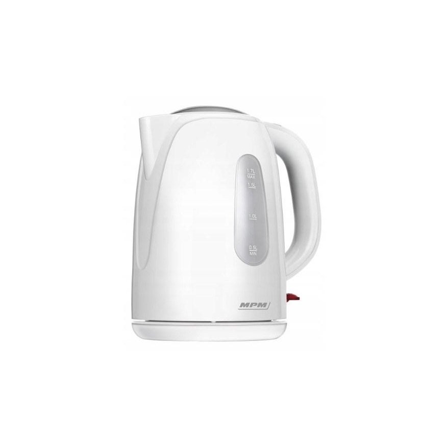 MPM Cordless kettle MCZ-105, white, 1