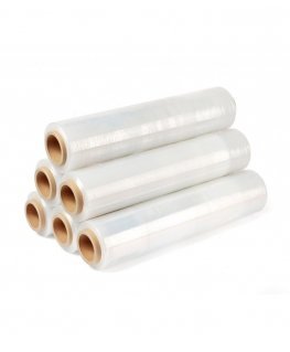 Transparent elastic film
