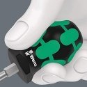 Screwdriver flat Wera 355 Stubby PZ 3 x 25 mm