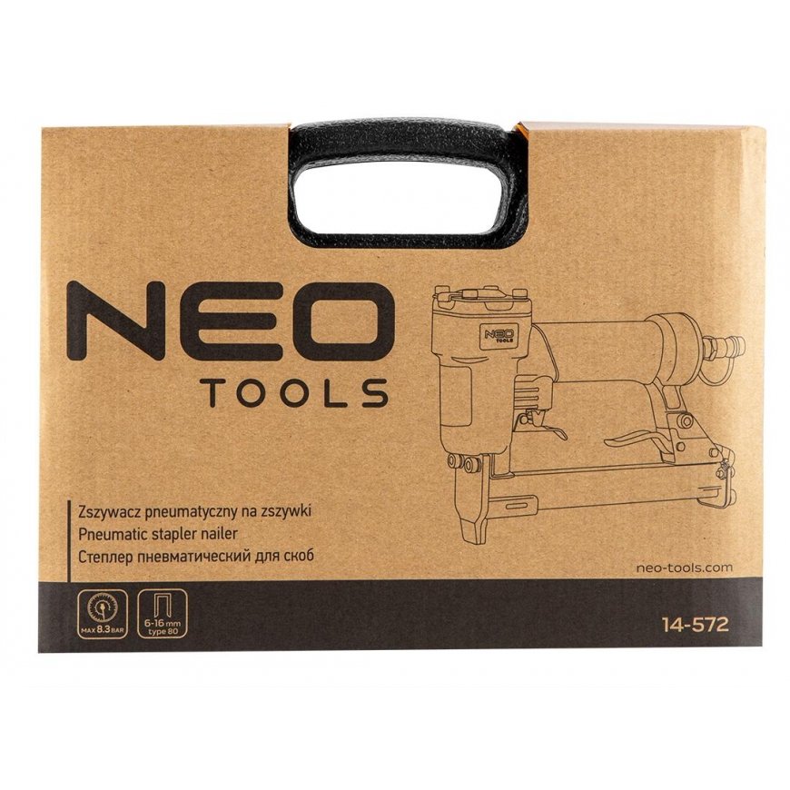 Neo PNEUMATIC STAPLER 6-16 MM STAPLLES 80 TYPE 14-572 NEO – 3