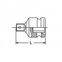 Adapteris 1/2"- 3/4" KOKEN Adapteris 1/2"- 3/4" KOKEN