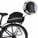 Wozinsky Capacity Bike Trunk Bag 35L (Rain Cover Included) Black (WBB19BK)