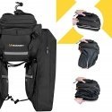 Wozinsky Capacity Bike Trunk Bag 35L (Rain Cover Included) Black (WBB19BK)
