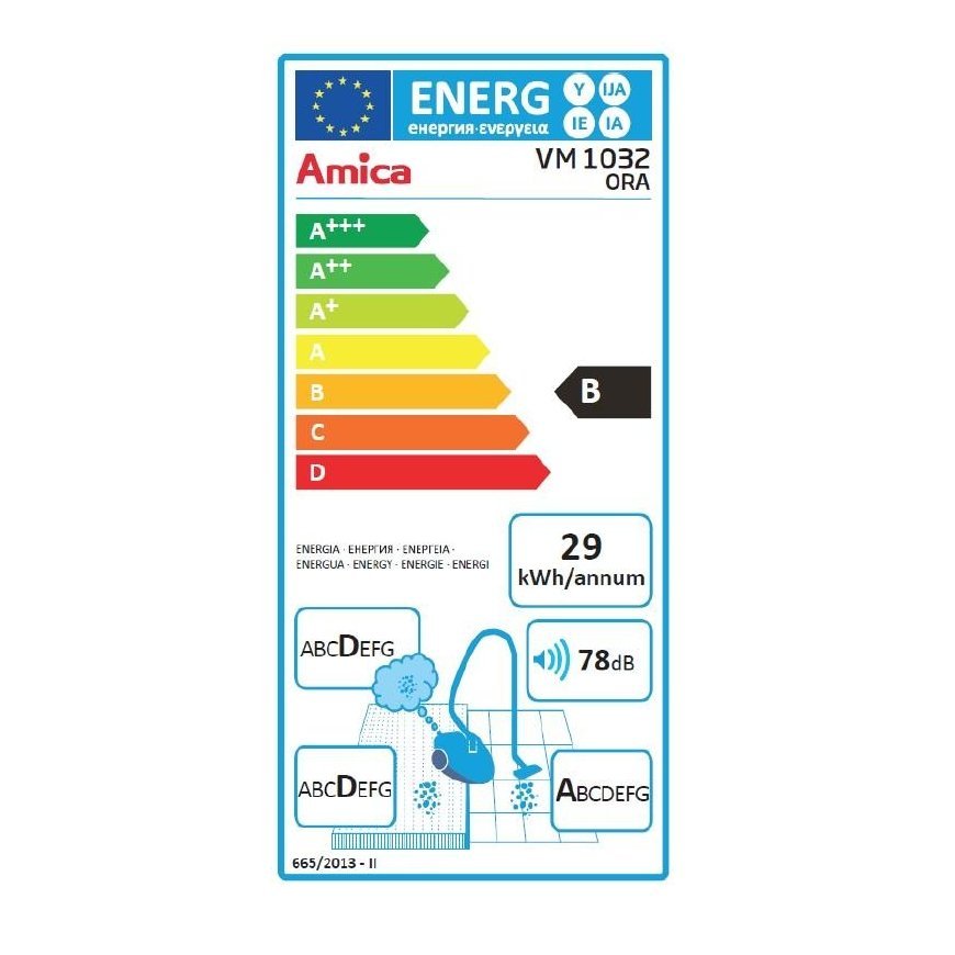 Amica ORA VM1032 handheld vacuum cleaner