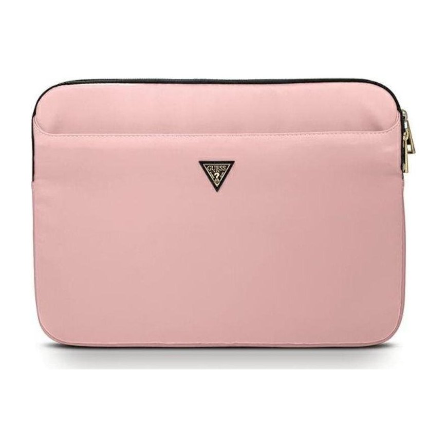 Guess Triangle Logo 13" Pink Case