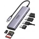 UGREEN CM511 5-in-1 adapteris šakotuvas USB-C – 3x USB3.0 HDMI TF/SD UGREEN CM511 5-in-1 adapteris šakotuvas USB-C – 3x USB3.0 HDMI TF/SD