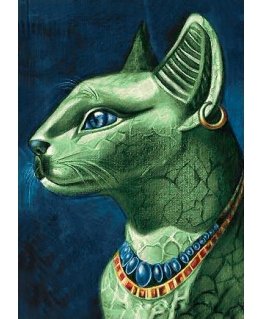 Beldizart Emerald Cat 27*38 cm WD141