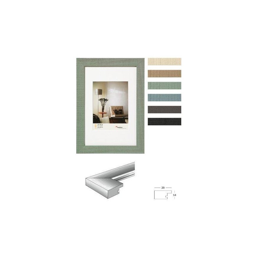 Photo frame walther design HO440B Home 40x40cm wooden, black – 3