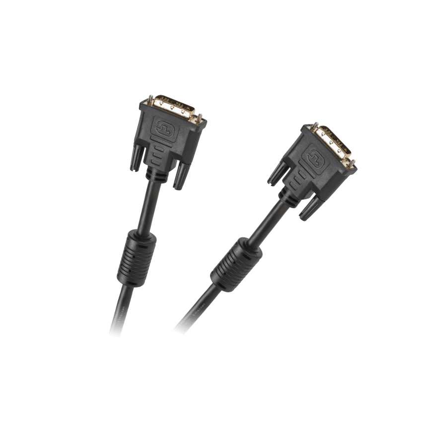 Cabletech DVI-DVI cable 1.8m Black