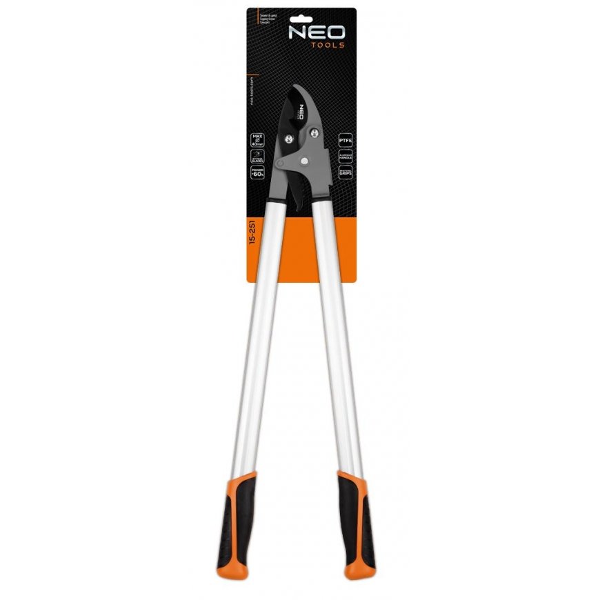 NEO Genėjimo žirklės, apeigas 765 mm, diapazonas iki 40 mm, pavara padidinta spaudimo jėgą 60 % – 9