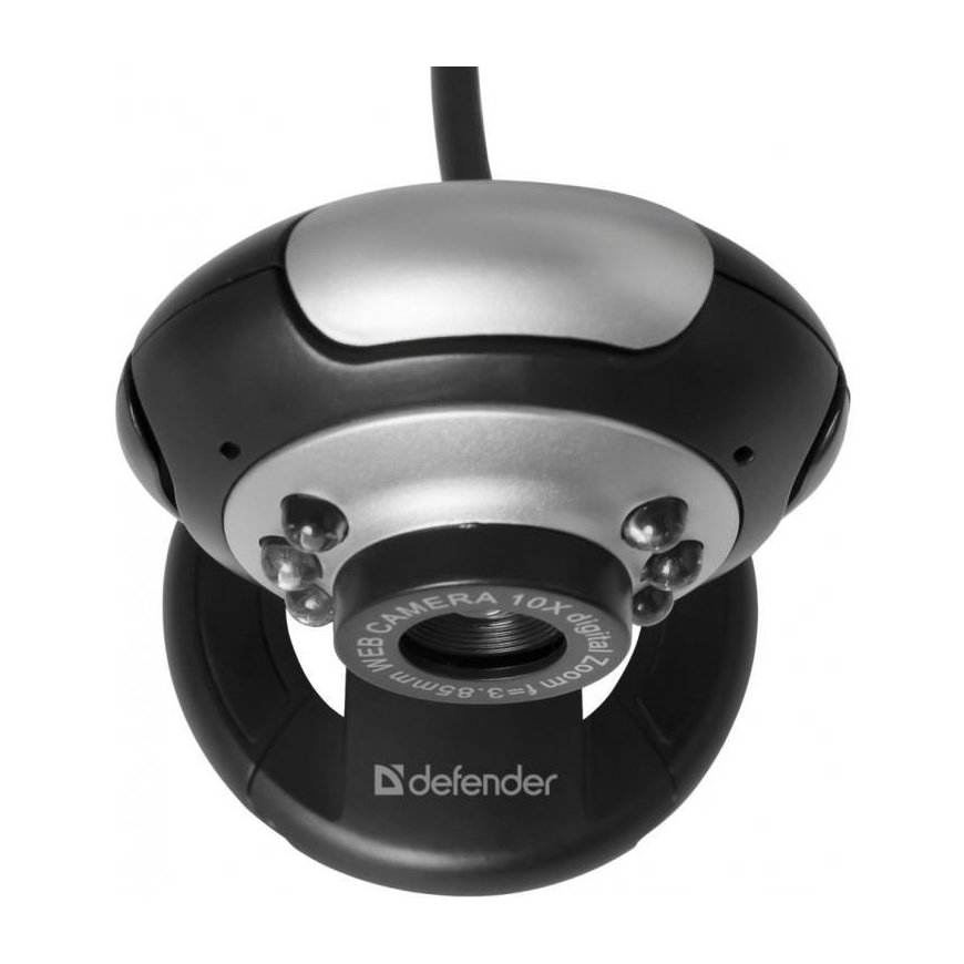 DEFENDER Web-cam C-110 0.3MP backlit photo button – 4