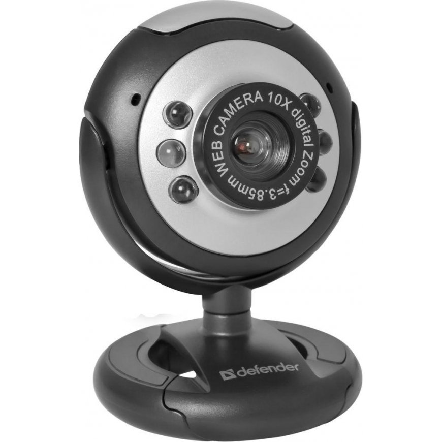 DEFENDER Web-cam C-110 0.3MP backlit photo button – 7