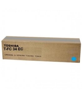Toshiba T-FC34EC (6A000001524), blue cartridge