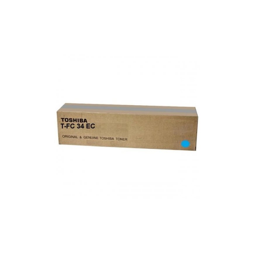 Toshiba T-FC34EC (6A000001524), blue cartridge