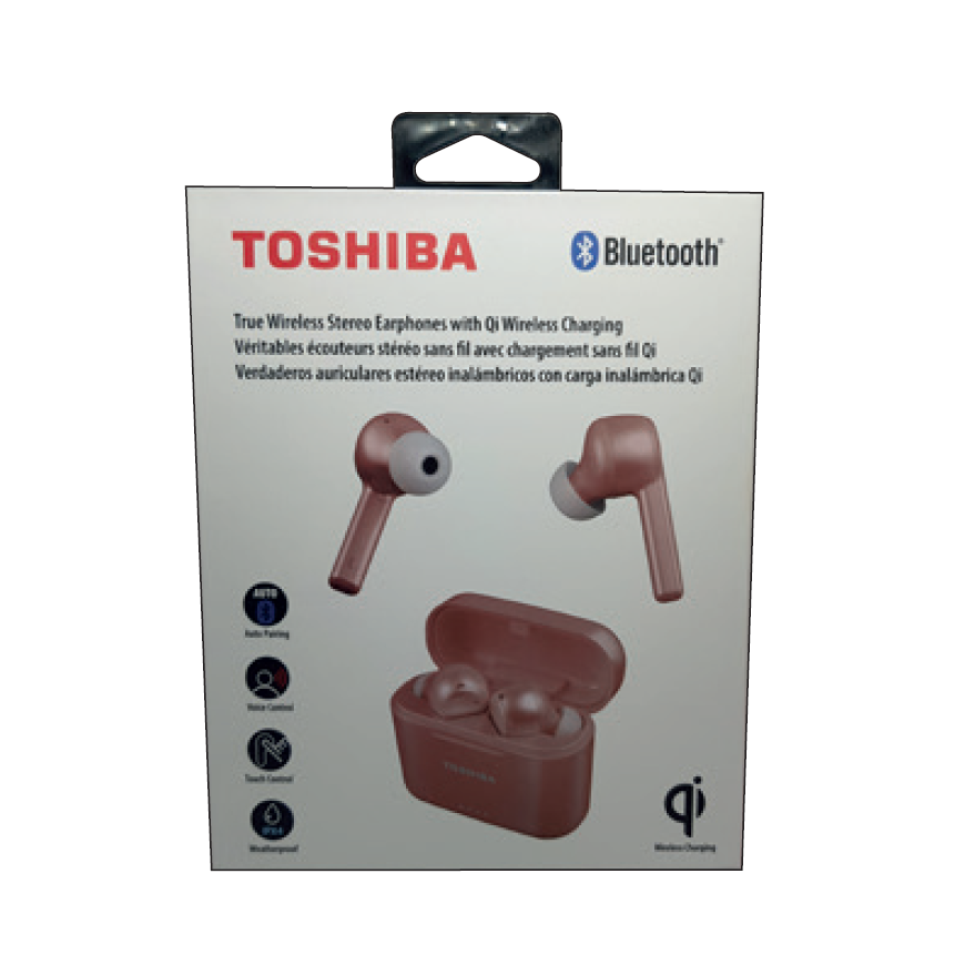Ausinės Toshiba RZE-BT750E rožinė auksinis – 2