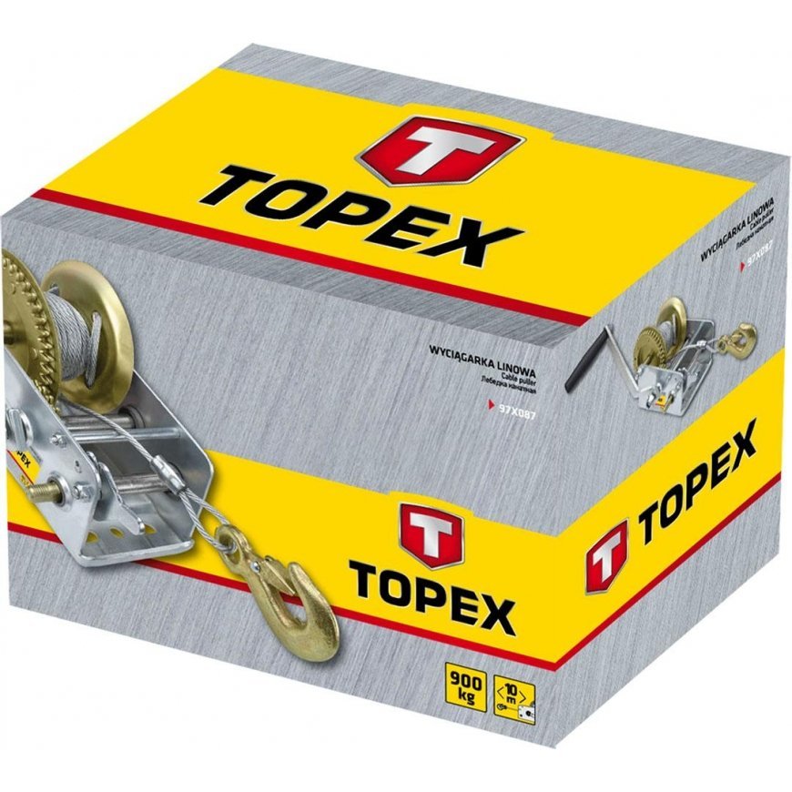 Topex Cable gervė 0,9t lynas 10m (97X087) – 3