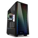 Sharkoon RGB LIT 200 Midi Tower Musta Sharkoon RGB LIT 200 Midi Tower Musta