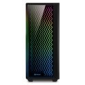 Sharkoon RGB LIT 200 Midi Tower Must Sharkoon RGB LIT 200 Midi Tower Must