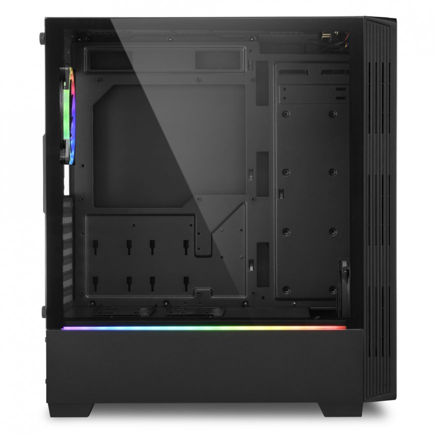 Sharkoon RGB LIT 200 Midi Tower Musta – 3