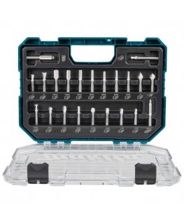 22 dalių frezų komplektas MAKITA D-74784