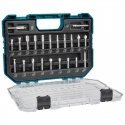 22 dalių frezų komplektas MAKITA D-74784 22 dalių frezų komplektas MAKITA D-74784