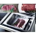 Freezer Built-in vacuum cleaner Irinox Zero HZ152350002 Black glass Freezer Built-in vacuum cleaner Irinox Zero HZ152350002 Black glass