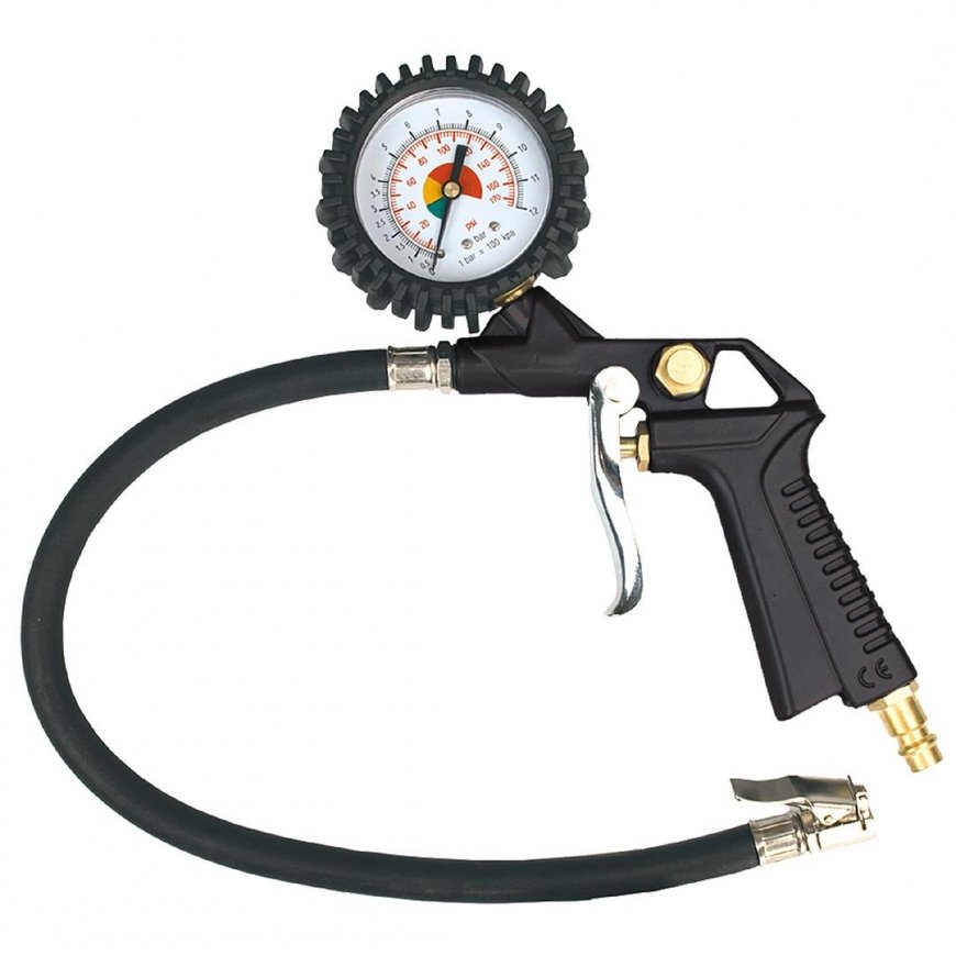 NEO Inflatable gun with 63 mm pressure gauge
