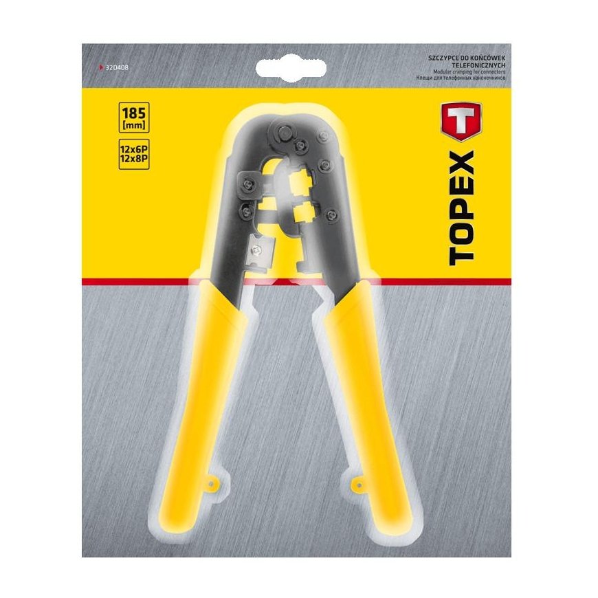 Topex Pliers for telephone terminals 6P 8P - 32D408 – 5