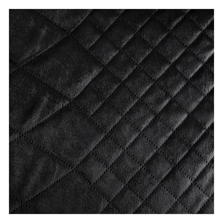Eurofirany DESIGN 91 LUIZ / 3 Velvet bedspread, quilted by hot pressing with a geometric pattern, 17 – 4