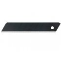 Breakable blades 18mm. 50 pcs convenient dispenser in a blister Tajima Razor Black