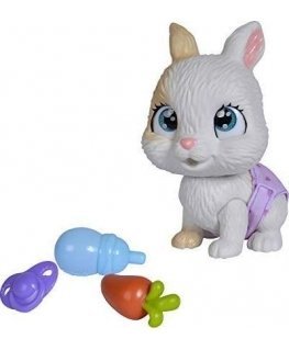 Interactive cute rabbit 15 cm with diapers - Pamper Petz - Simba