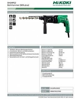 Perforator HiKOKI DH24PG2