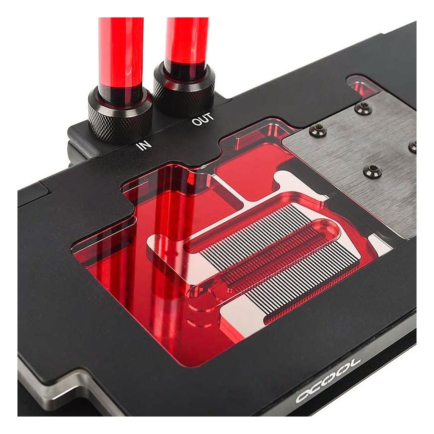 Alphacool Alpha-acol alpha-acol Eiswasser crystal red, 1000 ml Fertiggemisch - Rot – 2