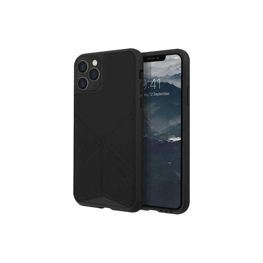 Uniq UNIQ dėklas Transforma iPhone 11 Pro juodas / juodmedžio juodas