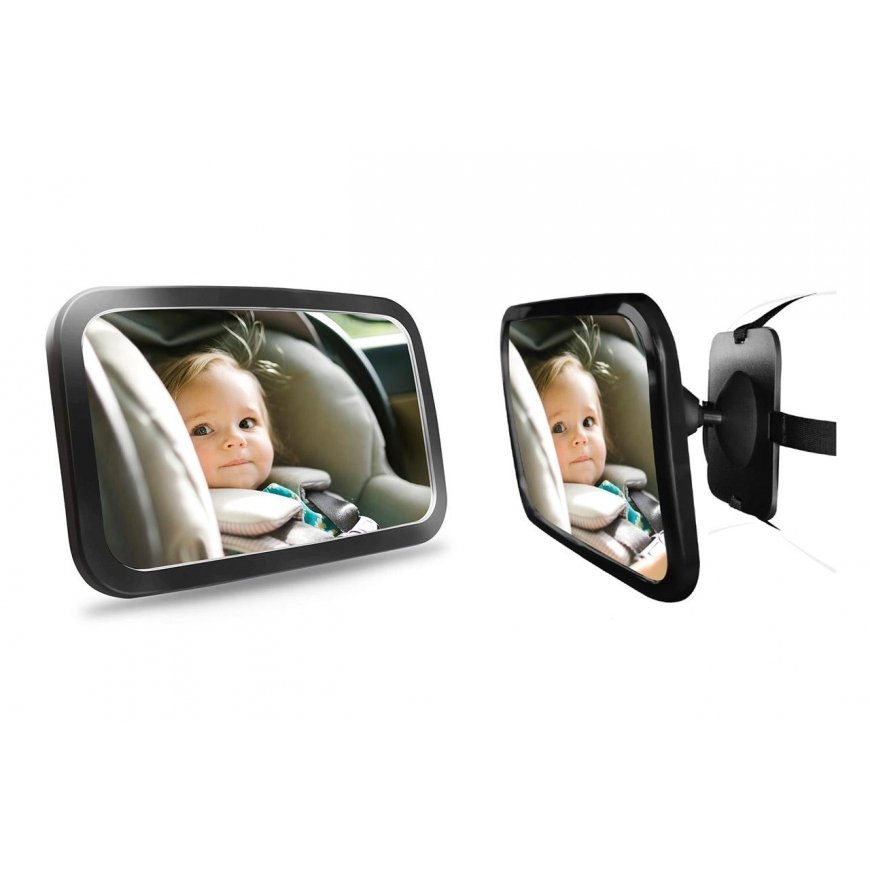 Amio Mirror for watching the child in the car, 29 x 19 cm