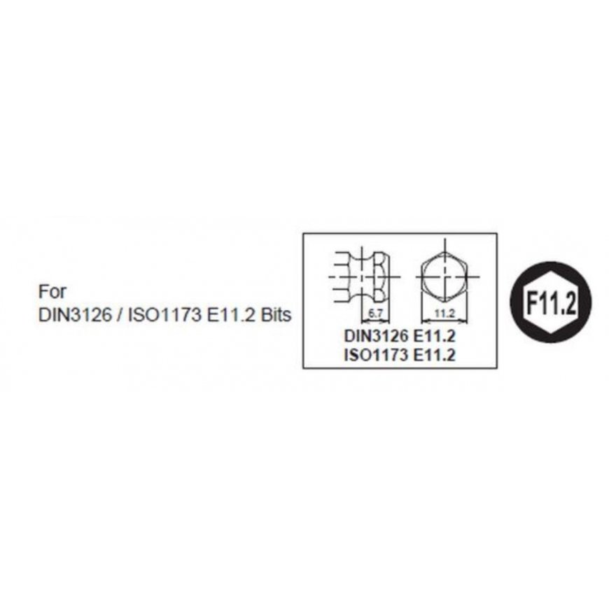 1/2" 11 mm antgalių laikiklis KOKEN – 3