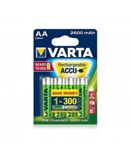 4x Battery R-06 2600 mAh Ready2use R6-06 AA Gate