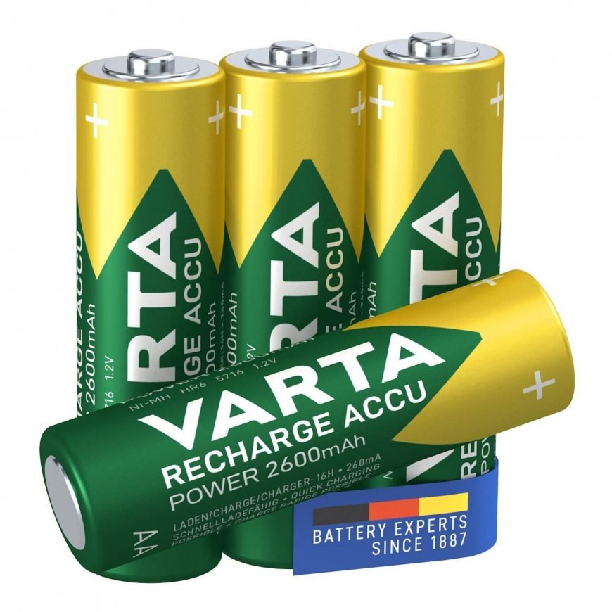 4x Battery R-06 2600 mAh Ready2use R6-06 AA Gate – 5
