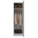 Topeshop SD-50 BIEL KPL guļamistabas skapis 5 plaukti 1 durvis Balts Drēbju skapis Topeshop SD-50 BIEL KPL guļamistabas skapis 5 plaukti 1 durvis Balts Drēbju skapis