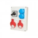 Orno SEZ section 1x16A 5P/ 5P 2x230V TVM 21 IP44 0-1 (ROS-W1603.2/0-1 switch) Orno SEZ section 1x16A 5P/ 5P 2x230V TVM 21 IP44 0-1 (ROS-W1603.2/0-1 switch)