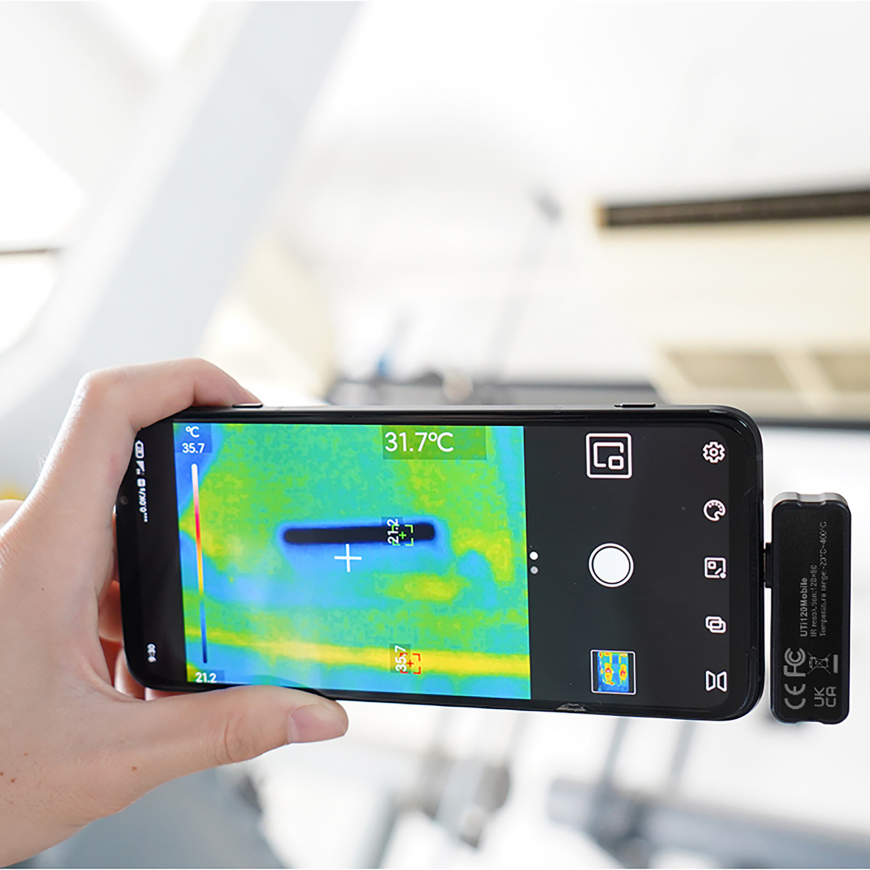 Uni-T UTi120Mobile thermal camera – 4