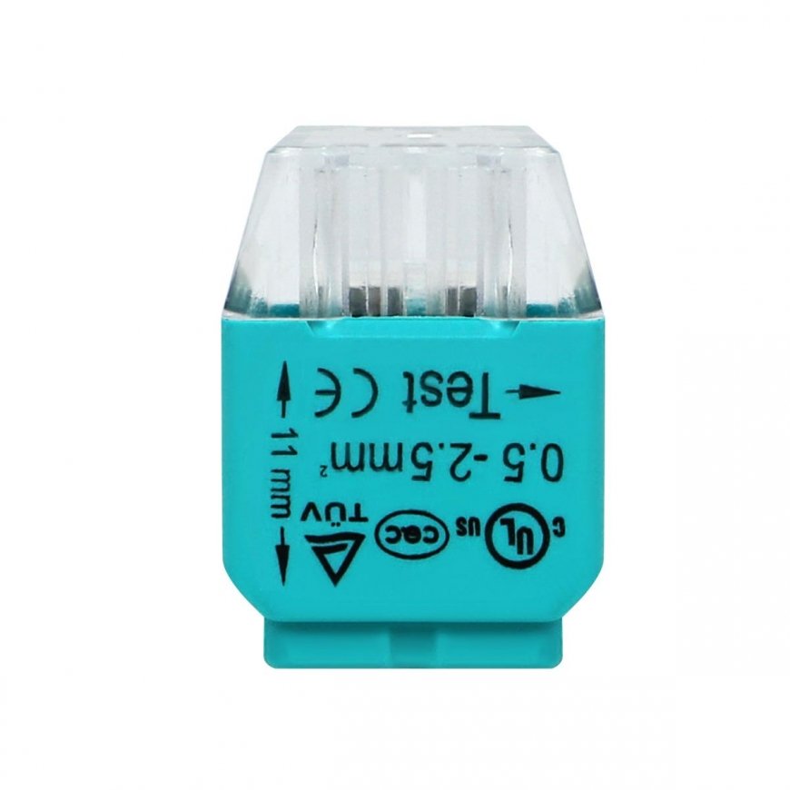 Orno 4-wire push-in connector, double-row wire 0.75-2.5 mm ? IEC 300V / 24A 100 pcs. – 4