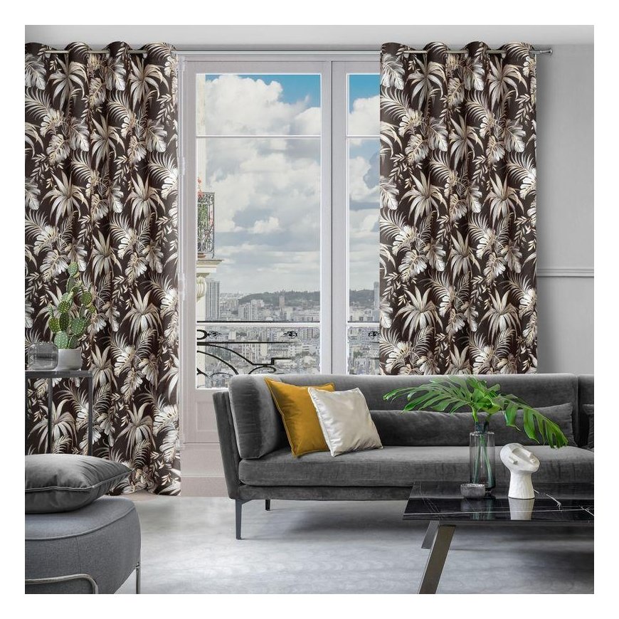 Eurofirany ZAS / MAGI / CZA + BEIGE 140X250 TRANS – 13